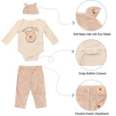 Babyfair 3Pk Disney Boy Bodysuit, Pants & Hat, Winnie The Pooh Image 4