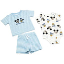 Babyfair 3Pk Disney Boy Short, Shirt & Bodysuit, Blue Mickey Image 1