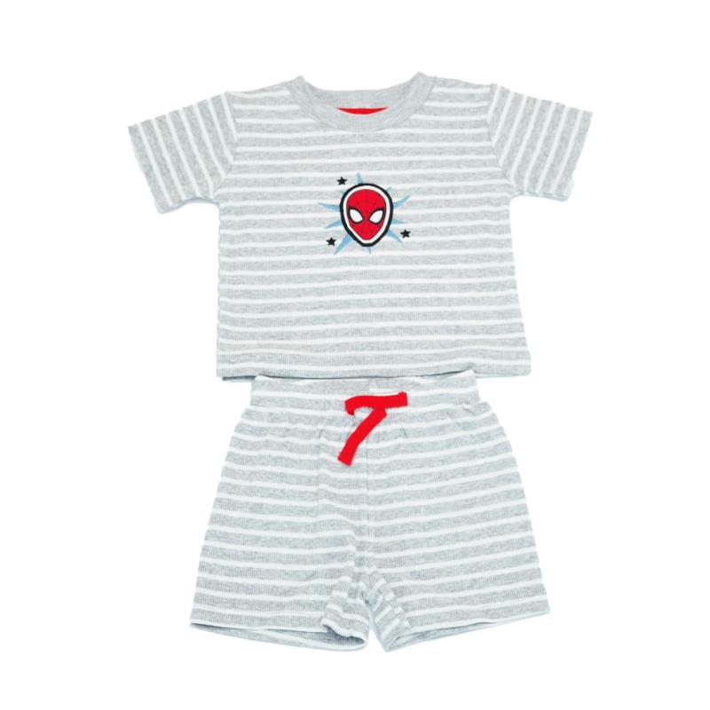 Babyfair 3Pk Disney Boy Short, Shirt & Bodysuit, Red Spider Man Image 4