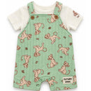 Babyfair 2Pk Disney The Lion King Shirt & Overall Set, Green
