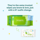 Babyganics - 3Pk Baby Wipes, Unscented Diaper Wipes (240 Count) Image 7