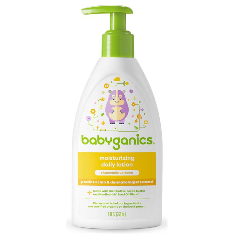 Babyganics - Moisturizing Daily Lotion Chamomile Verbena, 9 Oz Image 1
