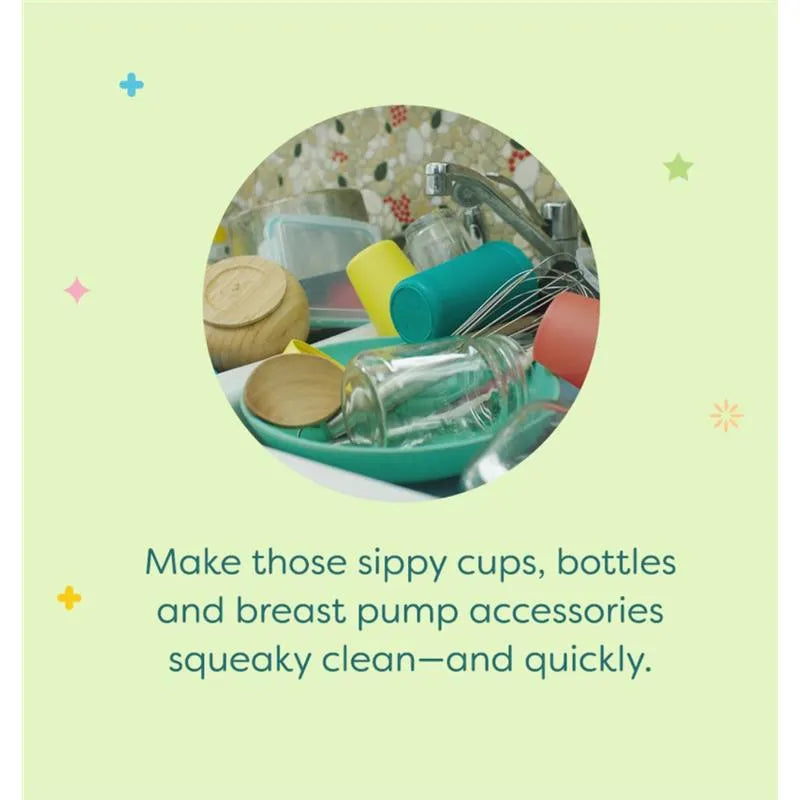 Babyganics - Foaming Dish + Bottle Soap Refill, Fragrance Free 32 Oz Image 4