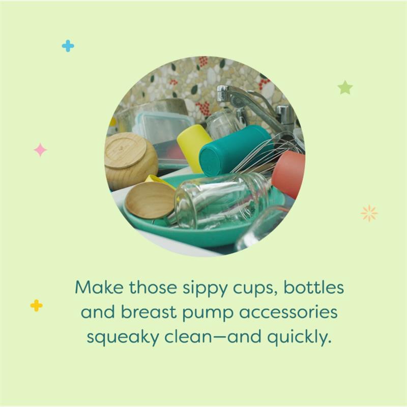 Babyganics - Foaming Dish + Bottle Soap, Fragrance Free 16Oz Image 5