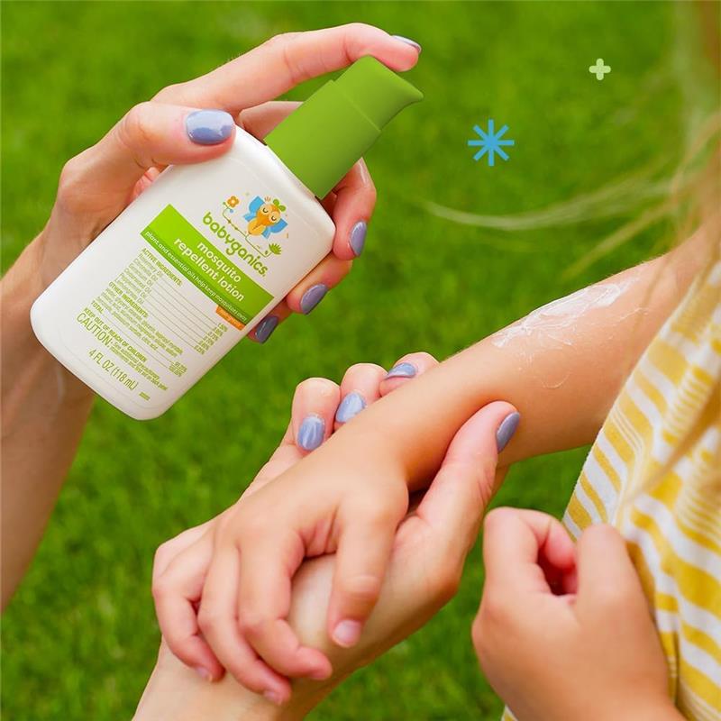 Babyganics - Mosquito Repellent Lotion, 4Oz Image 2