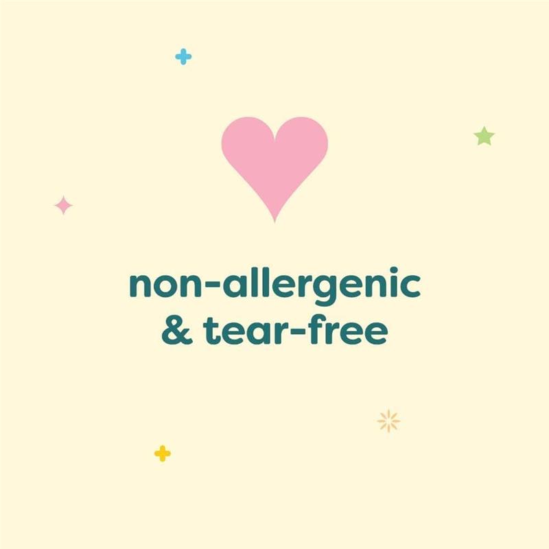 Babyganics - Baby Shampoo + Body Wash Pump Bottle Fragrance Free, 16 Oz Image 2