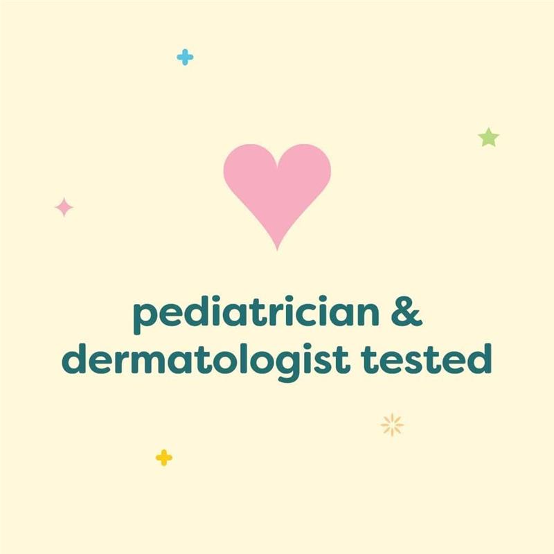 Babyganics - Baby Shampoo + Body Wash Pump Bottle Fragrance Free, 16 Oz Image 3