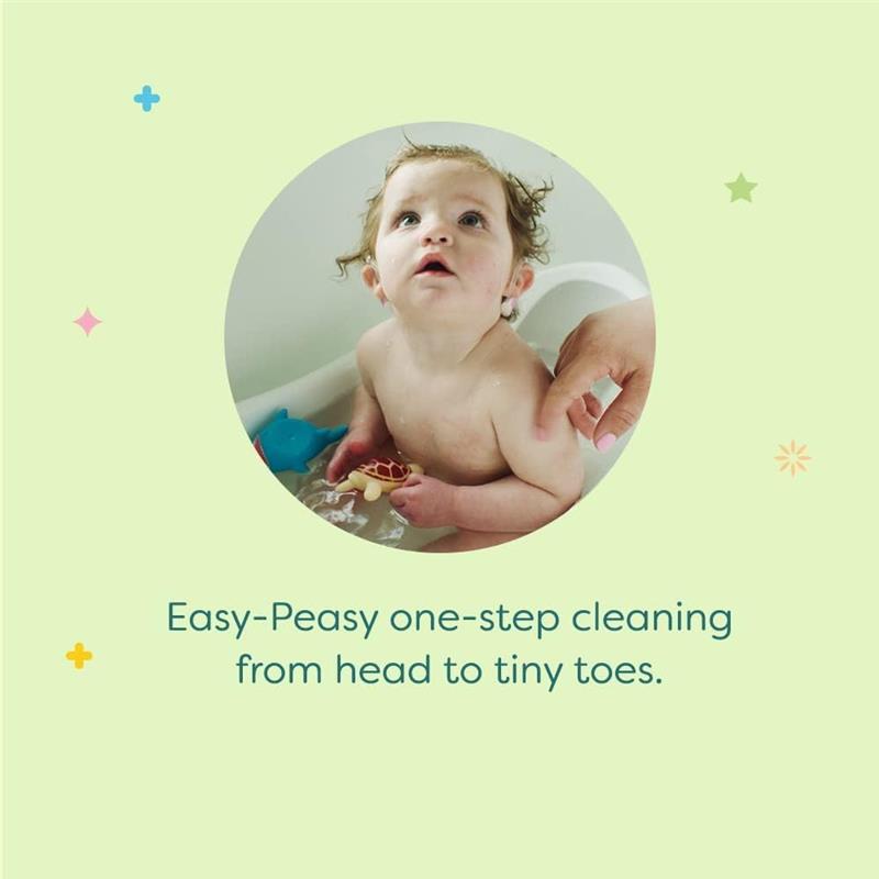 Babyganics - Baby Shampoo + Body Wash Pump Bottle Fragrance Free, 16 Oz Image 5