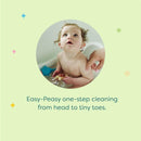 Babyganics - Baby Shampoo + Body Wash Pump Bottle Fragrance Free, 16 Oz Image 5