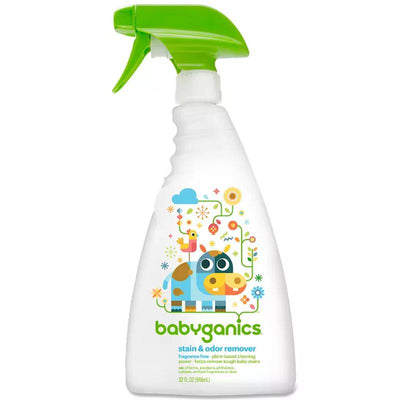 Babyganics - Stain & Odor Remover Fragrance Free, 32 Oz Image 1