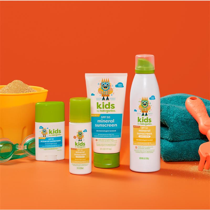 Babyganics - Kids SPF 50+ Mineral Sunscreen Stick Image 4
