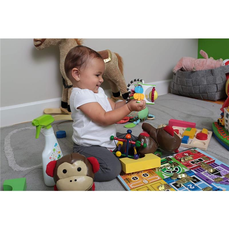 Babyganics - Toy & Highchair Cleaner Spray, Fragrance Free, 17 Oz Image 6