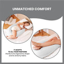 Babymoov - B.Love U-Shape Pregnancy Pillow, Mineral Grey Image 6