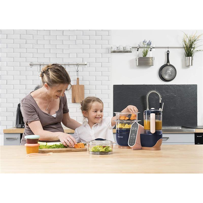 Babymoov Nutribaby Classic Cream 5-in-1 Multifunctional Food Mixer for  Babies : : Baby Products