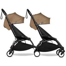 Babyzen - Yoyo Double Stroller Bundle - Toffee | Black Image 2