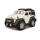 BB Junior Play & Go Jeep Touch & Go, Jeep Wrangler Unlimited, 1-Pack, White Image 1