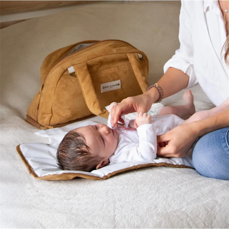 Bbluv - Doudoune Changing Bag, Camel Image 3