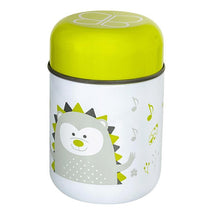 Bbluv Foöd Thermal Food Container with Spoon - Lime Image 1