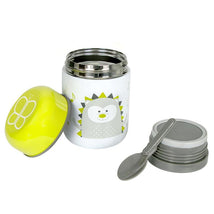 Bbluv Foöd Thermal Food Container with Spoon - Lime Image 2