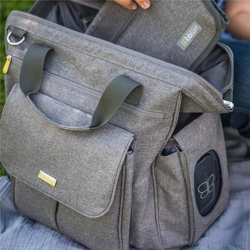 Bbluv - Metrö Complete Backpack Diaper Bag, Charcoal Image 6