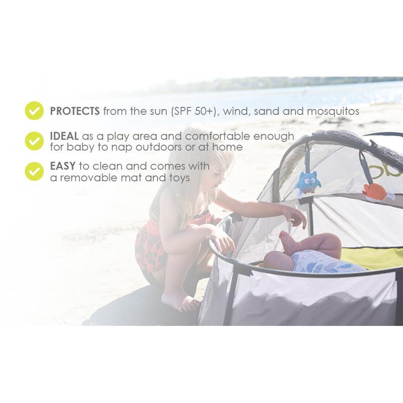 Bbluv Nidö - 2 In 1 Travel & Play Tent, Fun Canopy with UV Protection Image 2