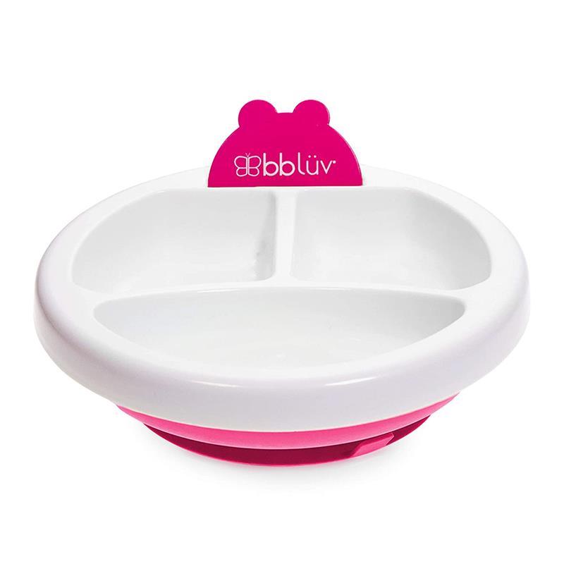 Bbluv - Platö Warm Feeding Plate, Pink Image 1
