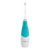 Bbluv Sonik 2-Stage Sonic Toothbrush for Babies & Toddlers, White/Acqua Image 1