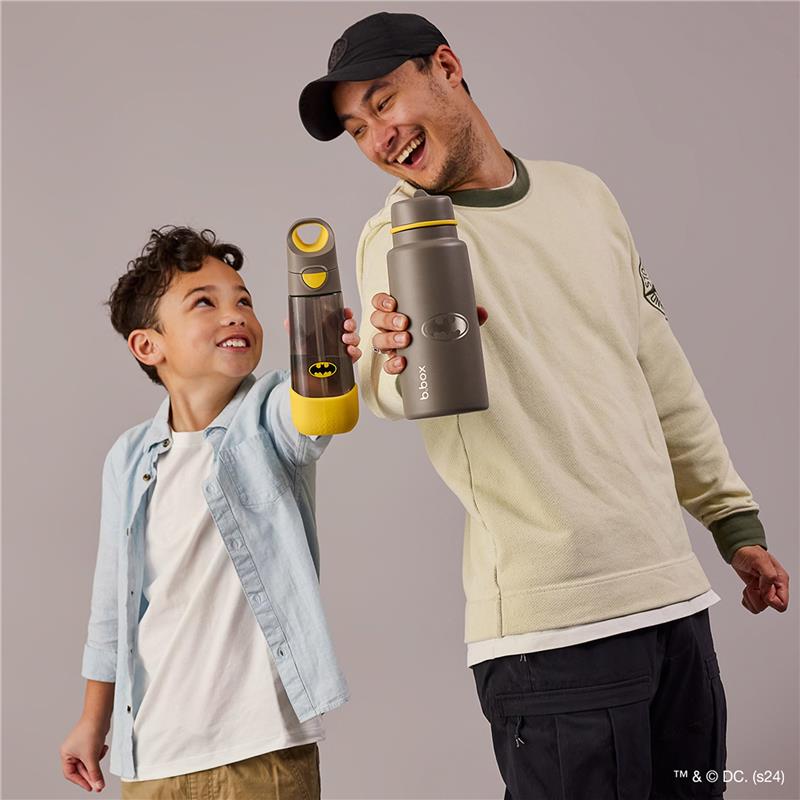 BBoox - Water Bottle Straw Batman Tritan Drink Bottle 600ml Image 7