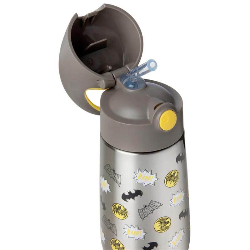 Bbox - 350Ml Insulated Drink Bottle, Batman Black/Yellow Image 2