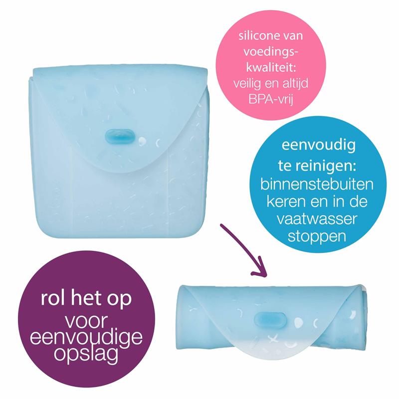 Bbox - Silicone Lunch Pocket Ocean Image 5