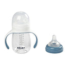 Beaba - 2-in-1 Bottle To Sippy Learning Cup, Rain Image 7