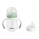 Beaba - 2-In-1 Bottle To Sippy Training Cup, Sage Image 5
