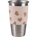 Beaba 2Pk Stainless Steel 360 Mommy & Me Cup Set, Big Love Image 2