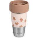 Beaba 2Pk Stainless Steel 360 Mommy & Me Cup Set, Big Love Image 3
