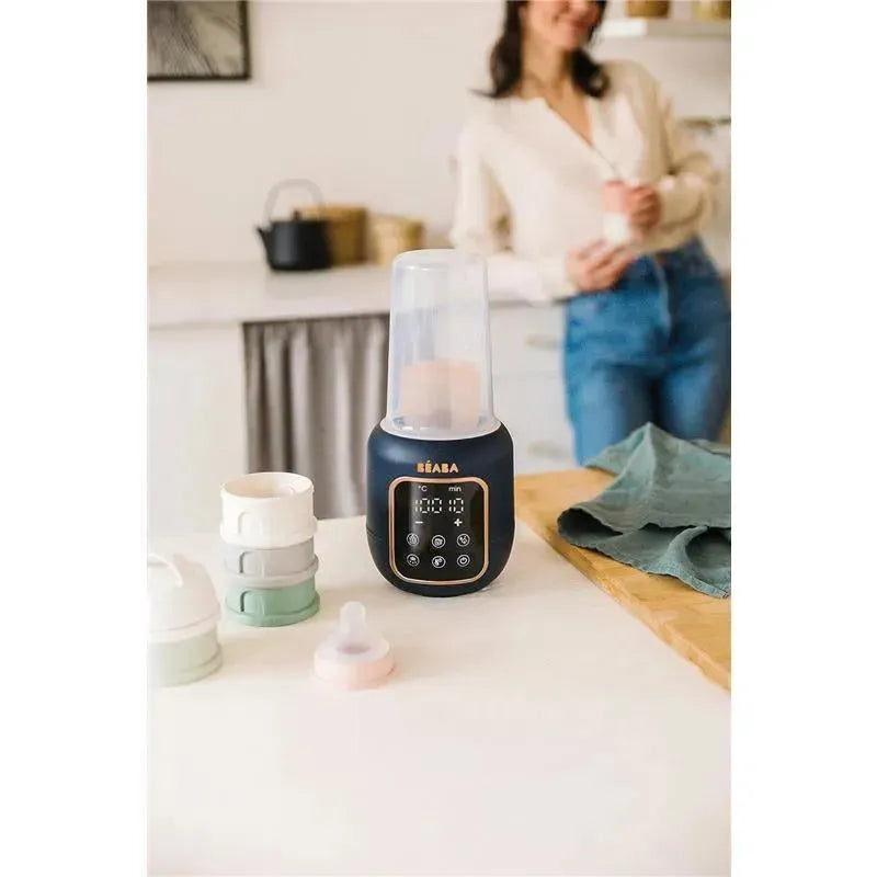 Beaba - 5-in-1 Multi Milk Baby Bottle & Food Warmer, Midnight Image 3