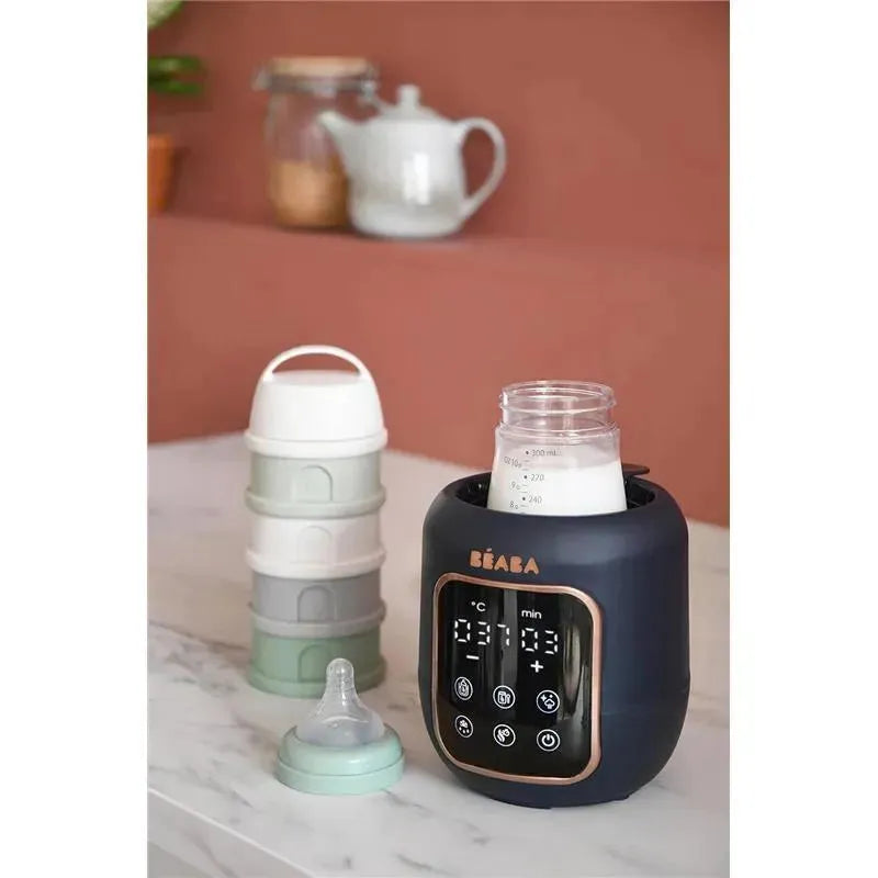 Beaba - 5-in-1 Multi Milk Baby Bottle & Food Warmer, Midnight Image 5