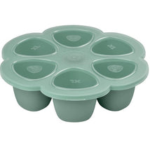 Beaba - 5 Oz Multiportions Silicone Baby Food Storage Container, Sage Image 1