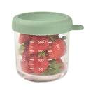 Beaba 8 oz Glass Baby Food Jar, Sage Image 2