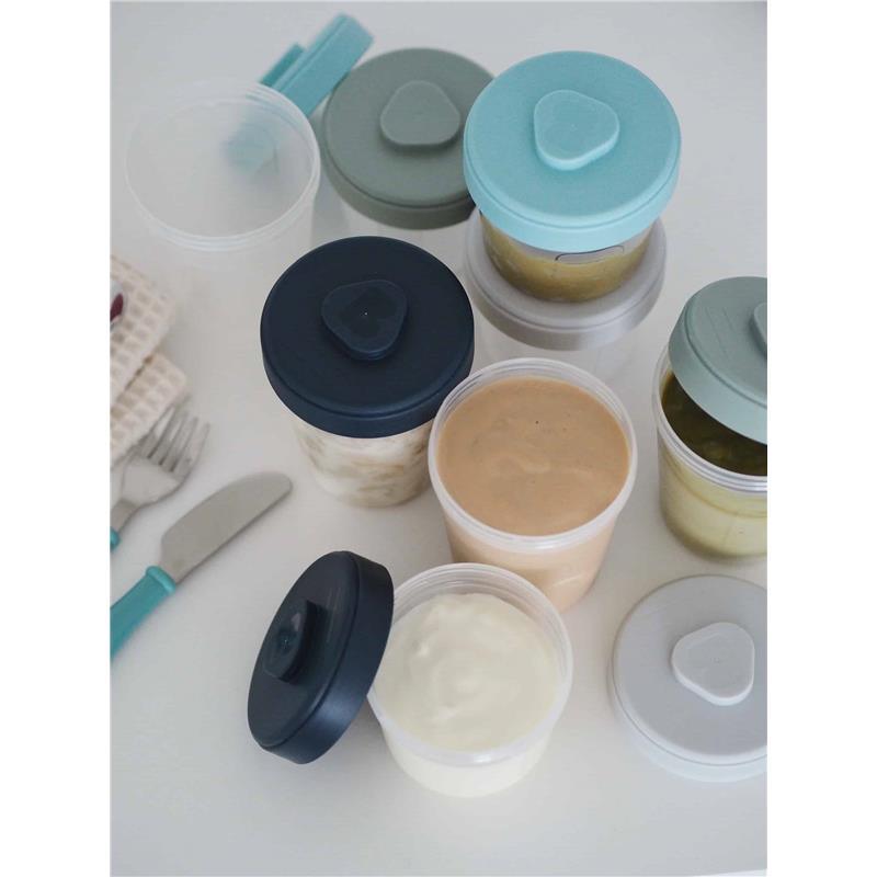 Beaba - 8Pk Baby Food Storage Clip Containers Image 3