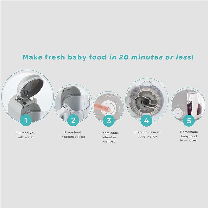Beaba - Babycook Baby Food Maker, Cloud Image 5
