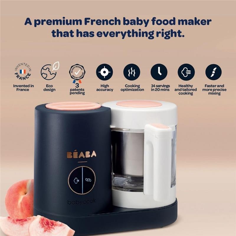 Béaba Babycook Neo Baby Food Maker, Mineral Image 2