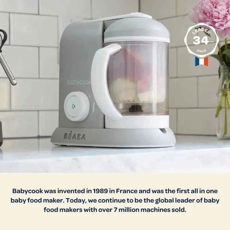 Beaba - Babycook Solo 4 in 1 Baby Food Maker, Rose Gold Image 5