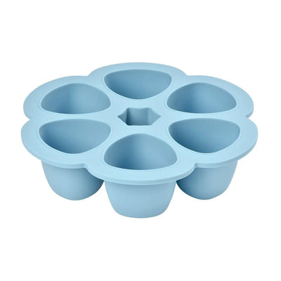 Beaba - Multiportions Silicone Baby Food Storage Container, Rain