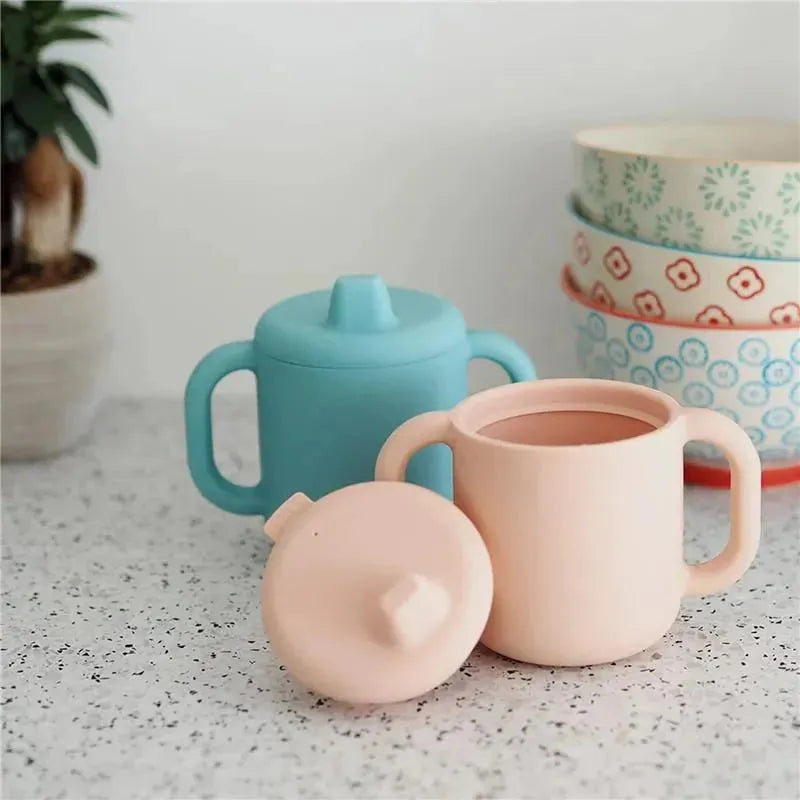 Beaba - Silicone Training Cup, Rain Image 3