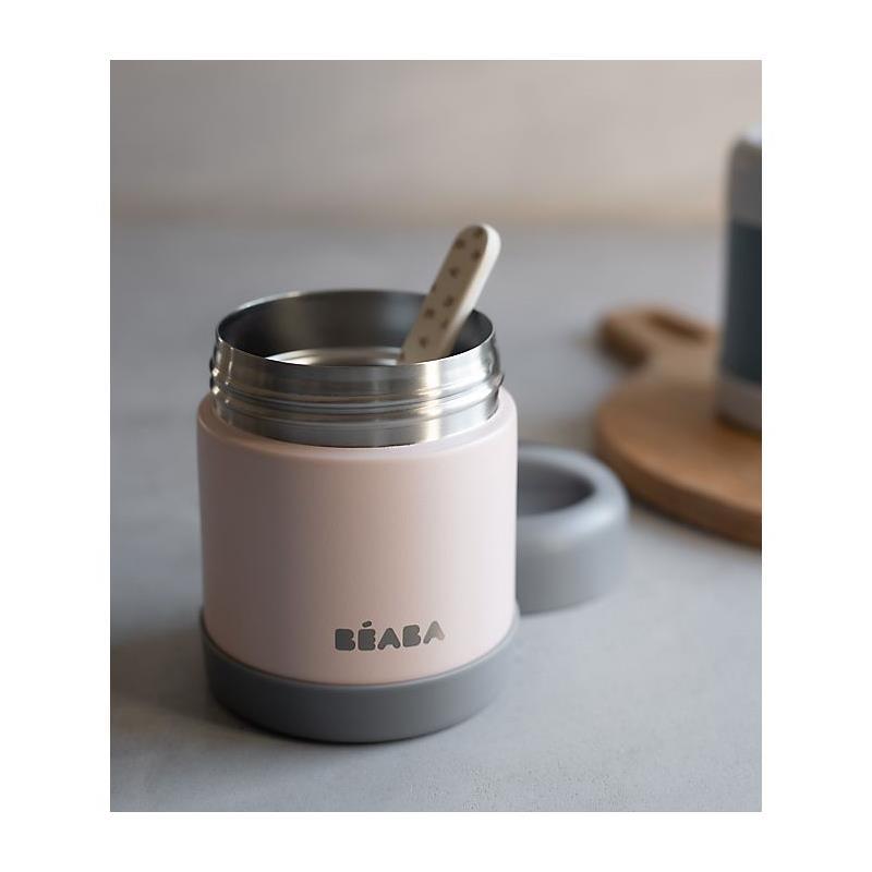 Beaba - Stainless Steel 10 Oz Jar (Rose) Image 3