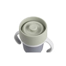 Beaba Stainless Steel 360 Learning Cup, Pebble Image 2