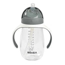 Beaba - Straw Sippy Cup, Charcoal Image 2