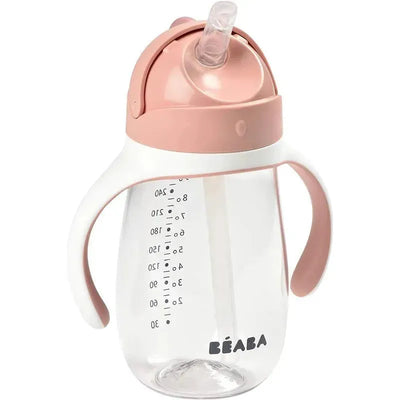 Beaba - Straw Sippy Cup, Rose Image 1