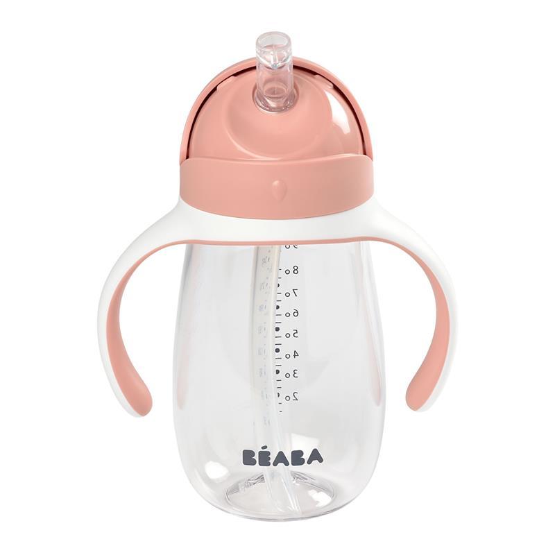 Beaba - Straw Sippy Cup (Rose) Image 3