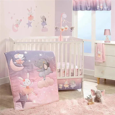 Bedtime Originals - 3Pk Tiny Dancer Ballet Baby Crib Bedding Set Image 1